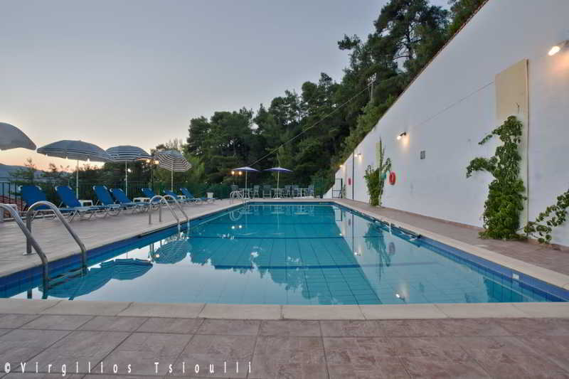 Aegeon Hotel Skopelos Town Bagian luar foto