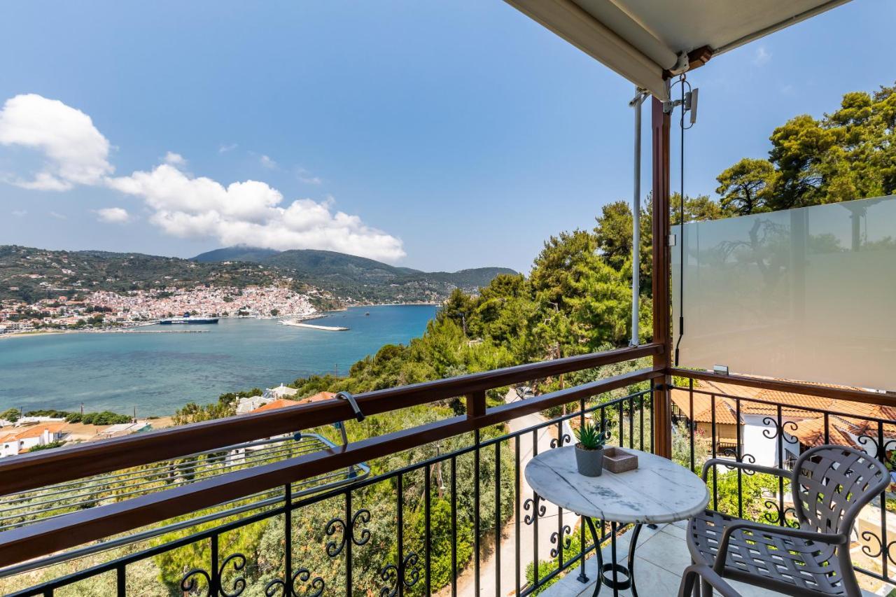 Aegeon Hotel Skopelos Town Bagian luar foto